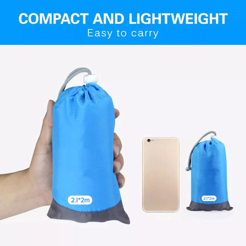 พร้อมส่ง210*200 น้ำหนักเบา เสื่อปิคนิคกลางแจ้ง เสื่อชายหาด ผ้าห่มชายหาด แผ่นกันความชื้น กราวชีท ผ้ารองพื้น แผ่นปูรอง 4
