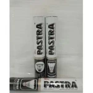 NEW SHUTTLECOCK BADMINTON PASTRA HITAM - PUTIH ORIGINAL BULU BAGUS