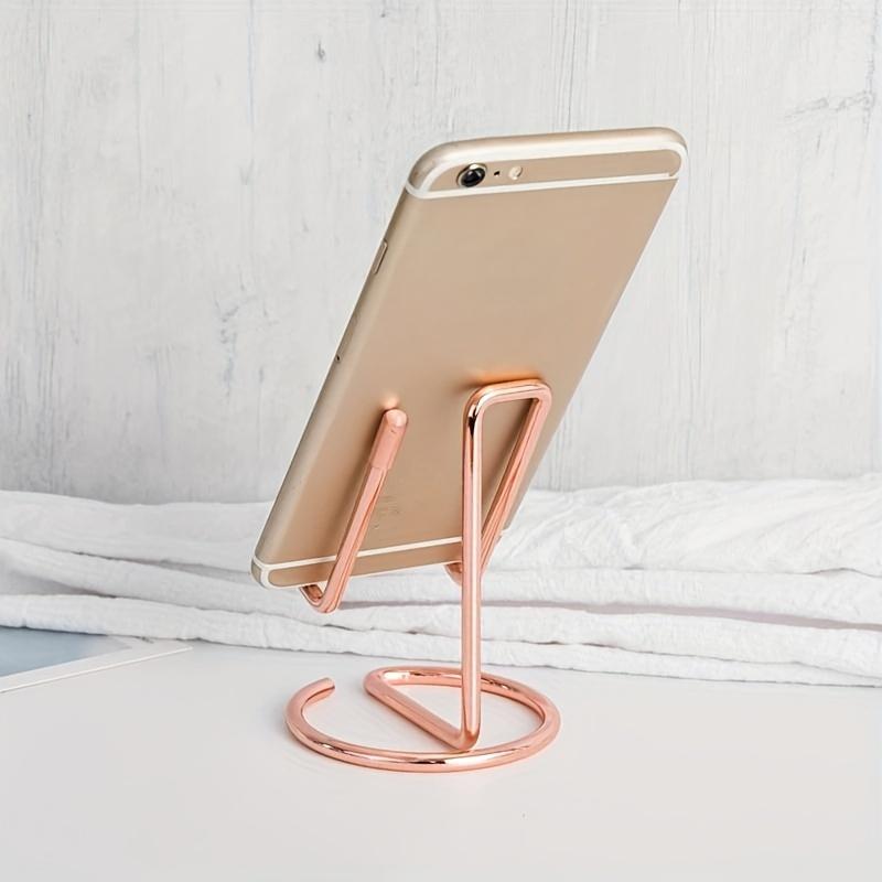 Product Introduction of Heavy Duty Iron Phone Holder - Desktop Lazy Holder, Supports Mobile Devices - Strong and Convenient Smartphone Holder 4