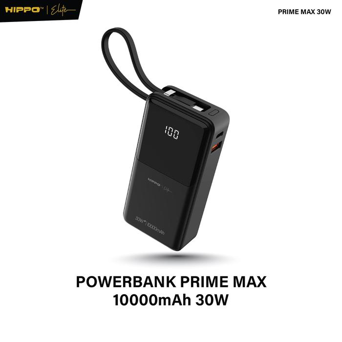 Gambar Hippo Elite PowerBank Prime Max PD 30W 10000mAh Quick Charging Power Bank dengan LED Charger dan Baterai Li-Polymer 10000mAh dari Hippo Indonesia Kota Administrasi Jakarta Pusat Tokopedia