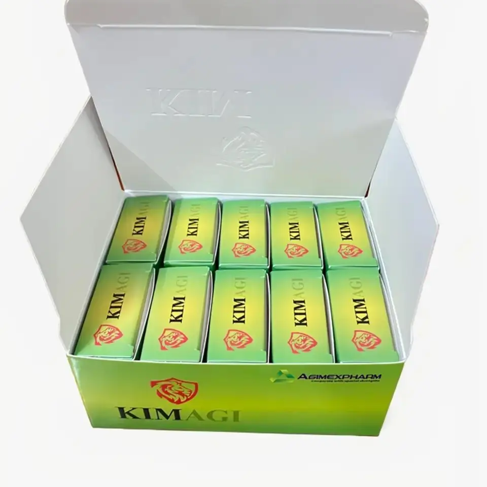 10 chai Dầu Kim agi  6 ml, chai nhỏ gọn dễ bỏ túi đi làm, đi du lịch, đi tiệc; hỗ trợ giảm đau đầu, giảm đau bụng, đau cơ