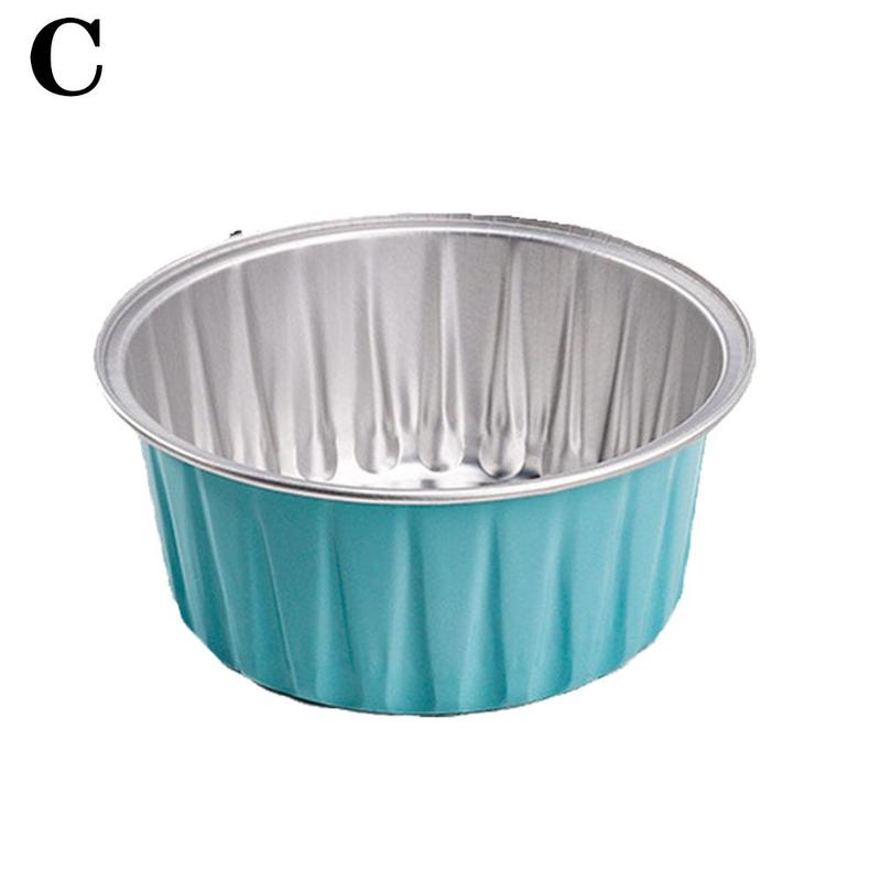 Product Introduction of Pudding Cup Cake Shrimp Egg Mold Cake Air Fryer Special Bowl Tin Paper Box Small Baking Tray Tin Paper Box 36