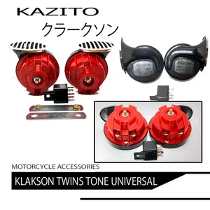 Klakson Keong Ons Set + Riley 12 Volt Bisa Buat Motor & Mobil Accessories Kendaraan