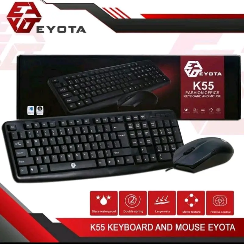 Keyboard + Mouse usb eyota K55