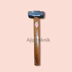 Palu papak 2lb palu kotak gagang kayu termurah