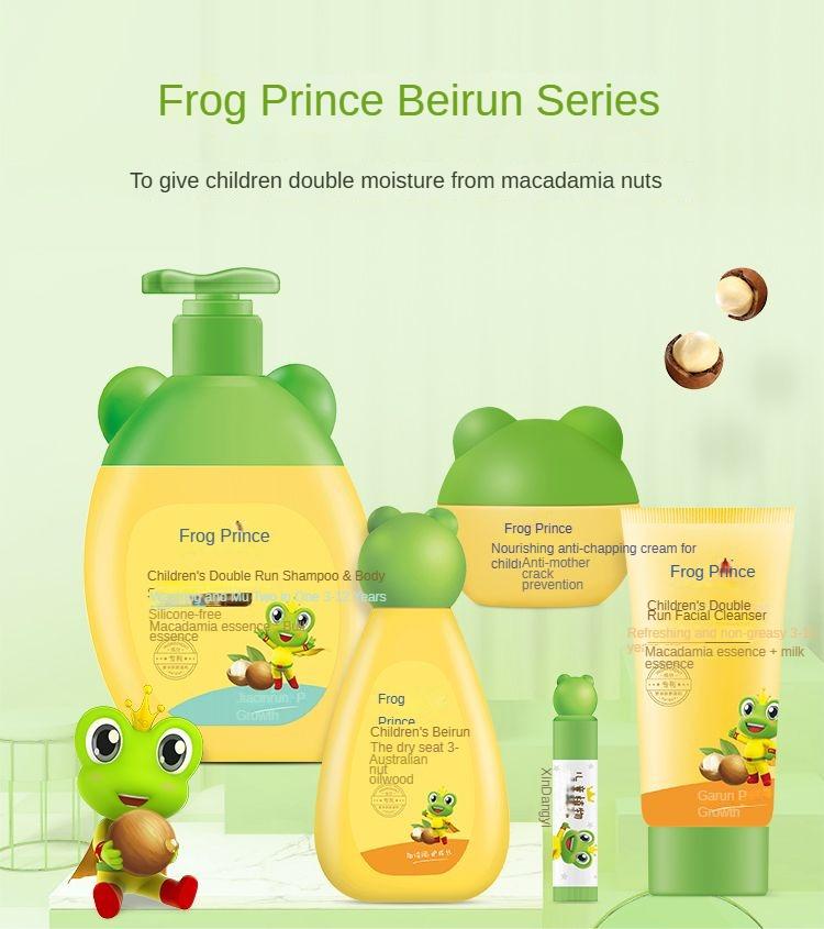 Product Introduction of Frog Prince Children's Hand Soap Home Foam Gentle Clean Kids Care Products Baby Hand Soap Portable 9