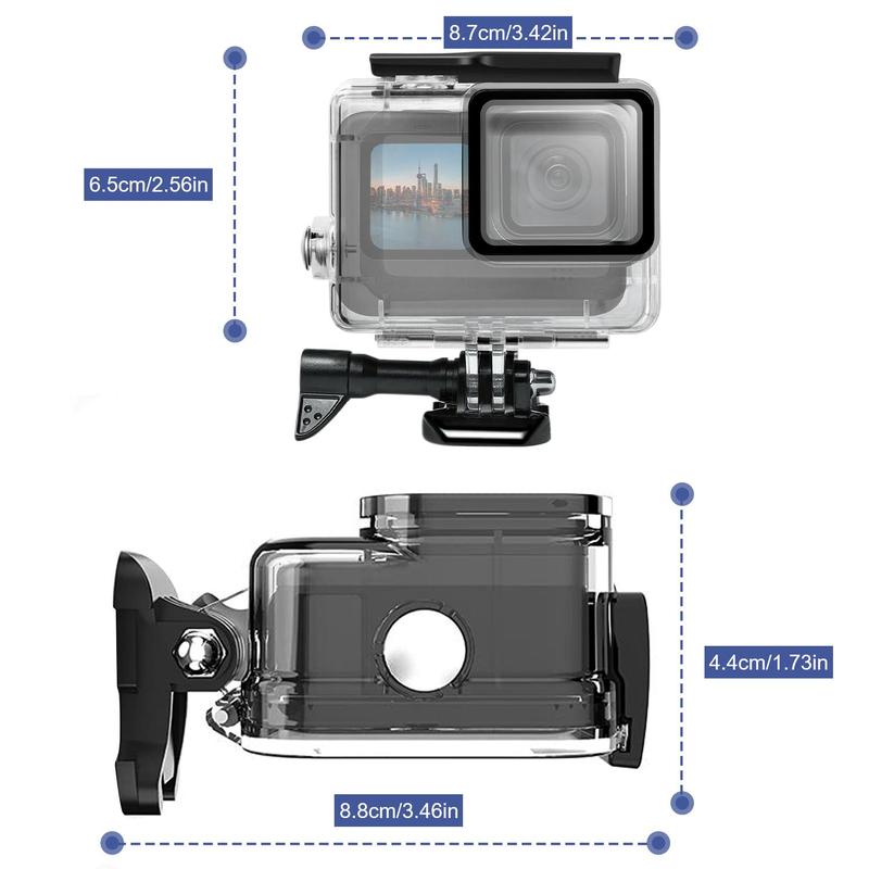 Clear Waterproof Case For GoPro 11/10 9, Transparent Protective Case, Anti-fall Anti-scratch Protector Case For GoPro 11/10 9 1