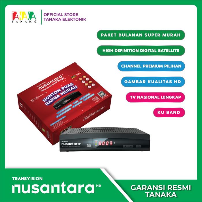 Gambar RECEIVER TRANSVISION NUSANTARA HD MERDEKA dari Tanaka Elektronik Indonesia Kota Administrasi Jakarta Pusat Tokopedia