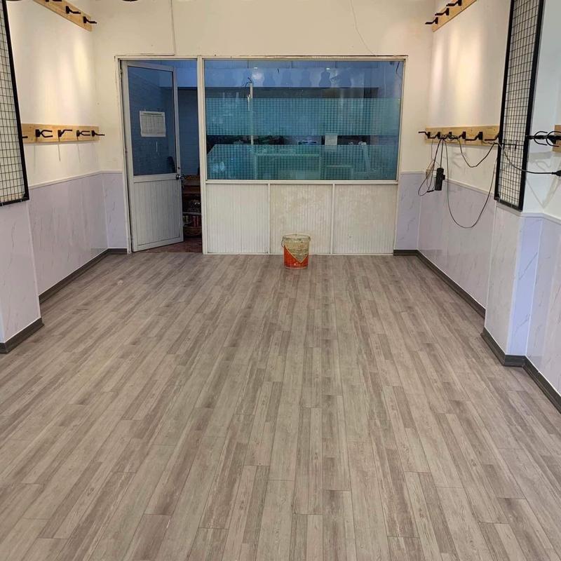 [Combo 10mx1m] Thảm Simili vân gỗ nhám trẢi sàn nhà ở, cửa hàng, văn phòng hàng Việt Nam