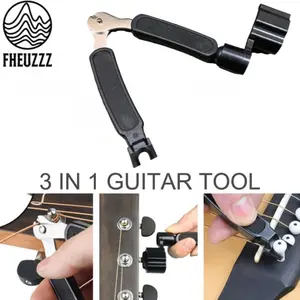 Gitar Tools Alat Pemutar Winder+Pemotong Senar+Congkel Pengait Pin