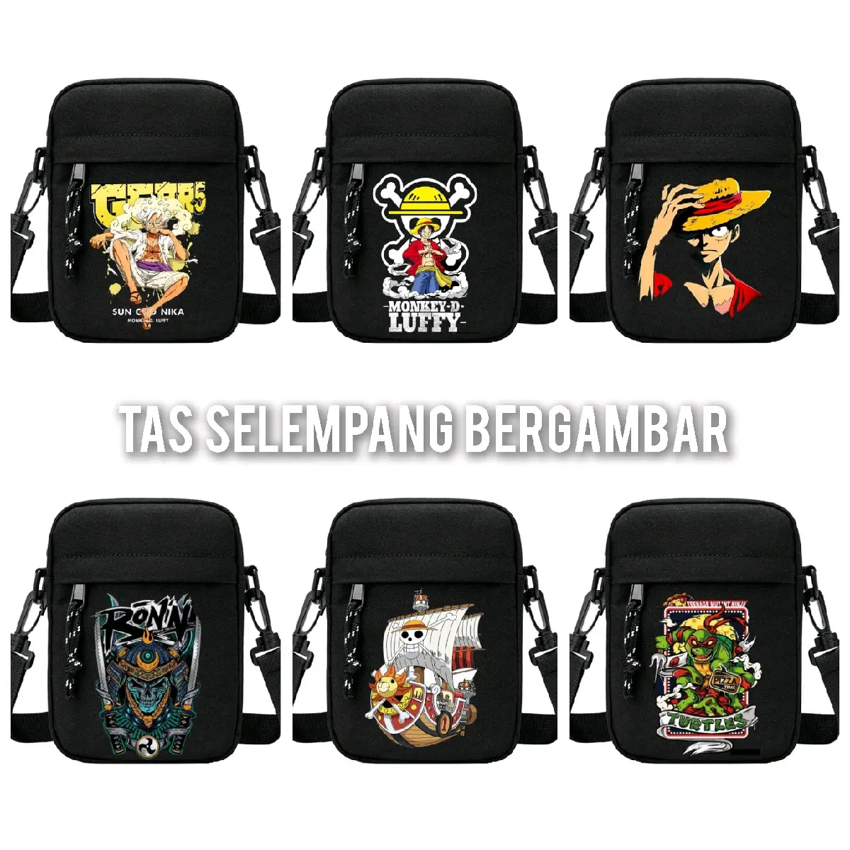Tas Selempang Bergambar keren