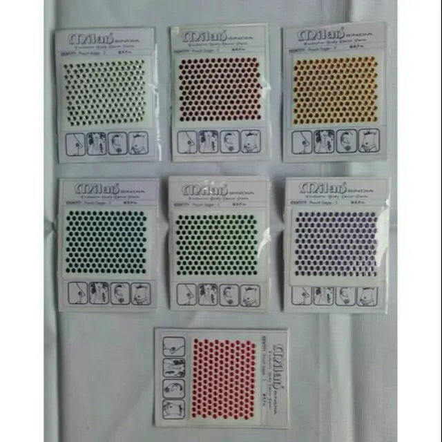 STICKER BINDI GEMS MILAN AKSESORIS HENNA
