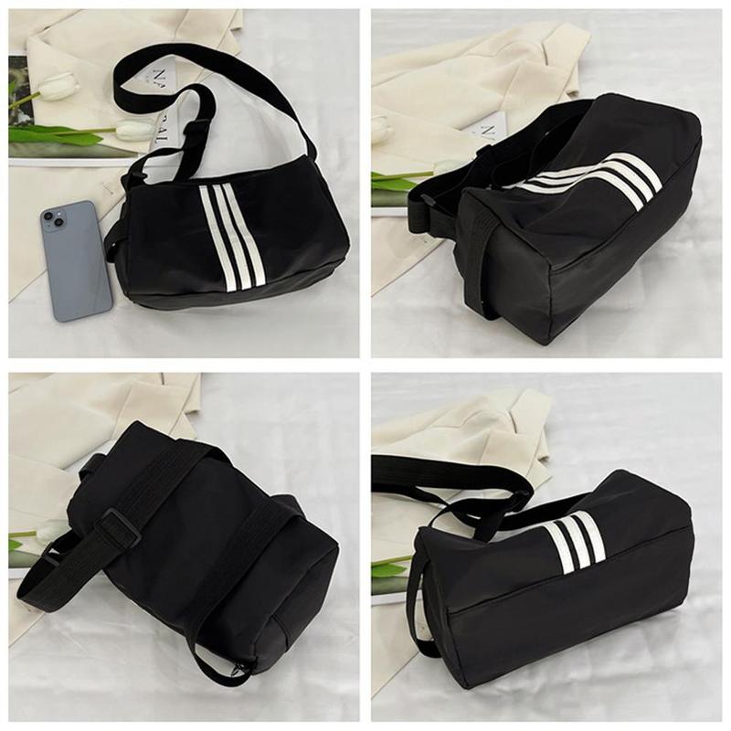 Product Introduction of Túi Xách Túi Đeo Chéo, Thời Trang Vải Oxford Mới, Dành Cho Phụ Nữ Và Unisex, Thiết Kế Tương Phản, Đơn Giản, Q8U1 21