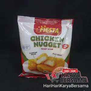 MAKANAN BEKU FROZEN FOOD FIESTA CHICKEN NUGGET 200GR