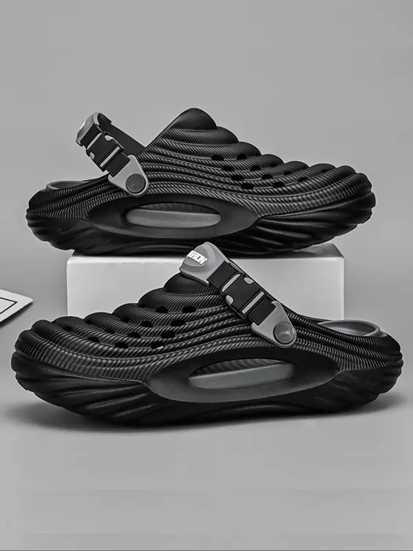 Unisex's Classic Clog, Casual Comfortable Breathable Clogs, Thick Sole Beach Shoes for Indoor & Outdoor Wear, Boy 3