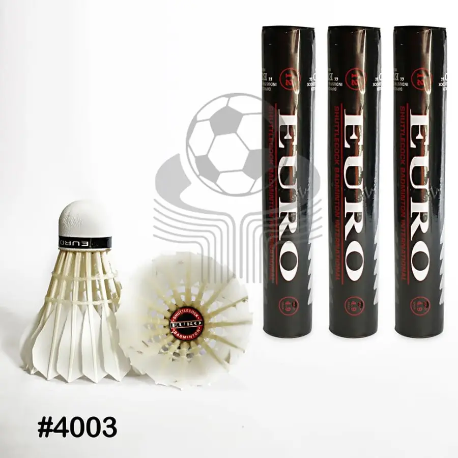 EURO HITAM shuttlecock badminton / kok bulutangkis