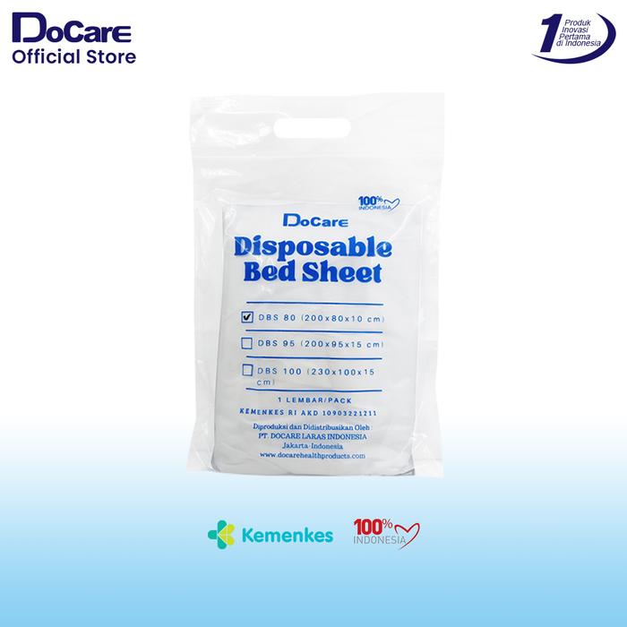 Gambar DoCare Disposable Bed Sheet 80 / Sprei Medis Pasien Sekali Pakai / Sprei Waterproof / Disposable dan higienis - Bed Sheet 80 dari Docare Laras Indonesia Kab. Bekasi 5 Tokopedia