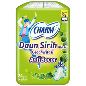 Charm Maxi Daun Sirih Wing 23cm 24Pads
