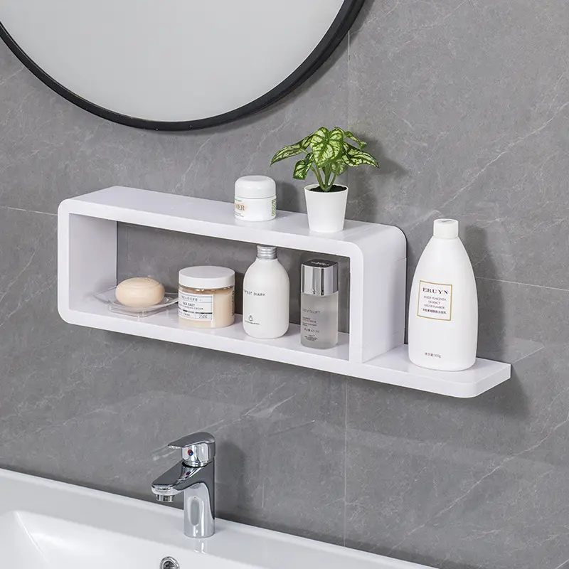 Bathroom storage rack, bathroom wall hanging rack, bathroom shelf storage layer board, shower waterproof layer board sorting rack