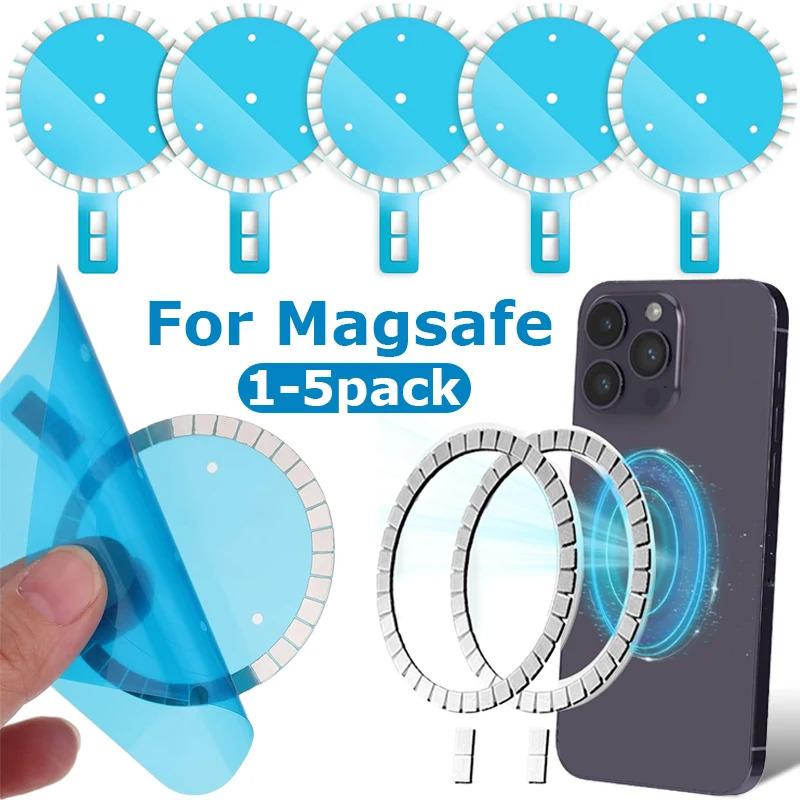 Adhesive Metal Ring Sticker Strong Circle Attachment for Magsafe ...