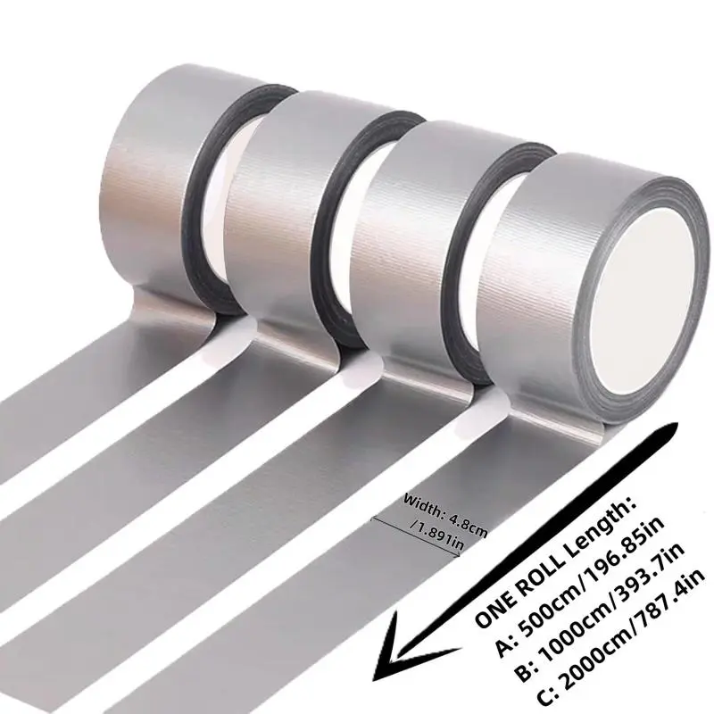 Waterproof Tape, Multi-purpose Silver Heavy-duty Pipeline Tape, Suitable for Indoor and Outdoor, Repair, Packaging, Shading Applications 2