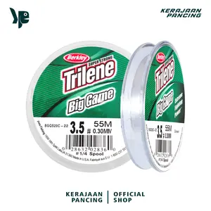 KP - Senar Pancing Nilon Trilene Panjang 55m Warna Putih Tahan Lama Alat Laut Olahraga Reel