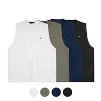 Gambar SSST Basic Plain Kaos Tanpa Lengan Tanktop - L, Putih dari SuperSentimental Secret Theory Kota Bandung 1 Tokopedia