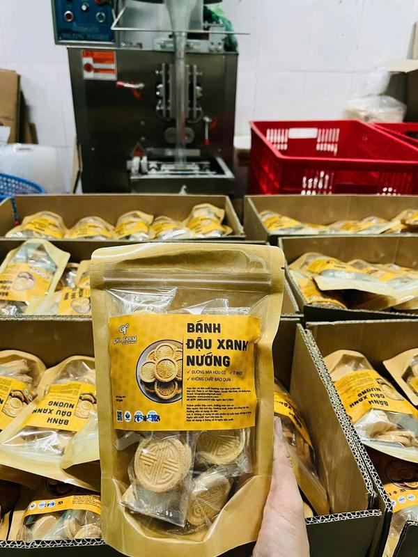 3 gói bánh đậu xanh hữu cơ, ít đường - Đặc sản Quảng Nam 2