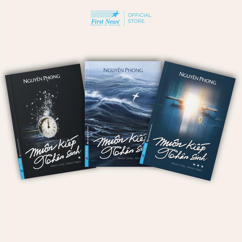 Sách - Combo 3 Cuốn Muôn Kiếp Nhân Sinh - Nguyên Phong Trọn Bộ 3 Tập - First News
