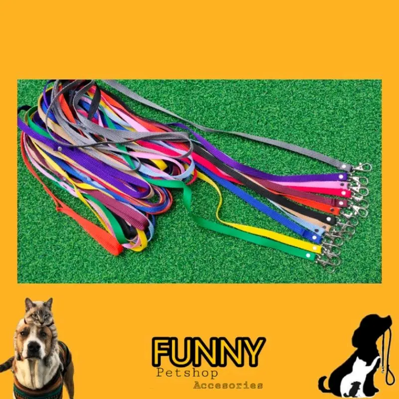 tali tuntun aja motif polos kucing anjing 2meter murah