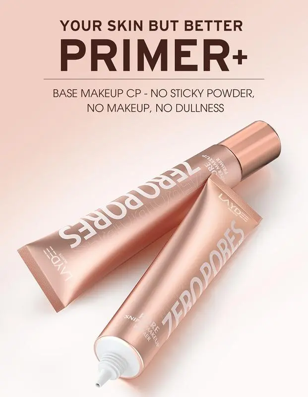 Zero Pores Invisible Primer - Smooth Fine Lines & Blur Imperfections for 12-Hour Matte Finish