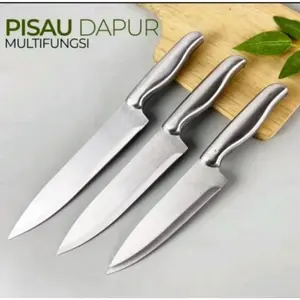 Pisau Dapur - Pisau Solingen Stainless Steel Tajam Tebal - Pisau Soligen 6 & 7 & 8 INCH