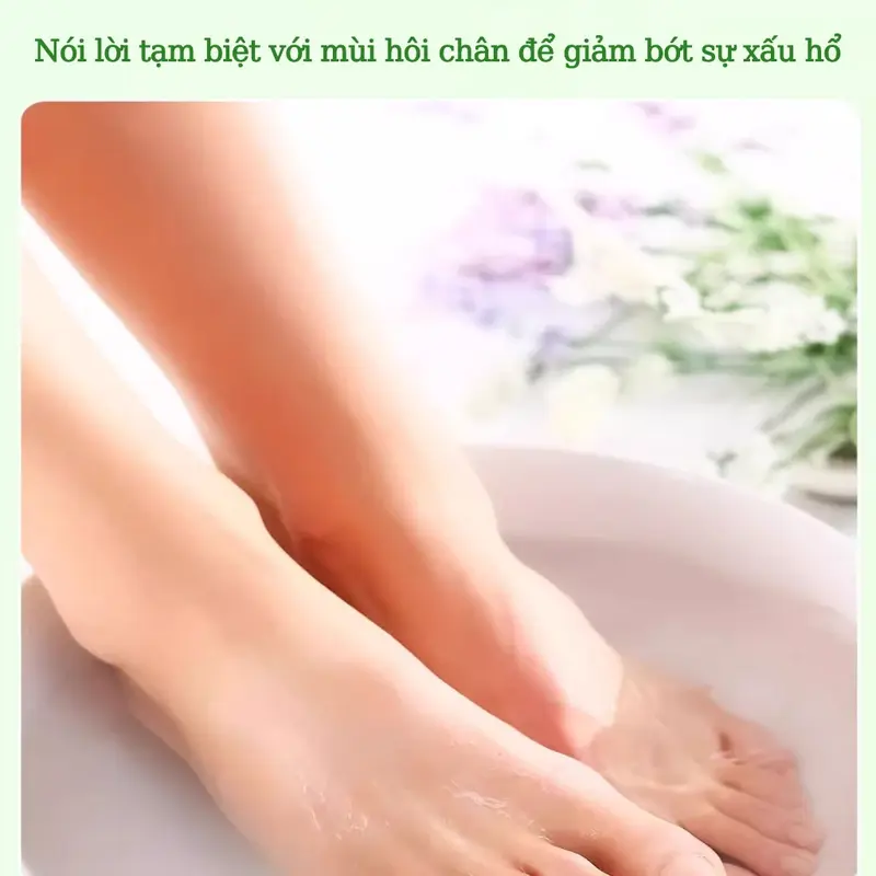 khửùi hôi chân MUMUZONE nguyên liệu thiên nhiêndưỡng ẩ, khuẩn, không gây ứng da 5