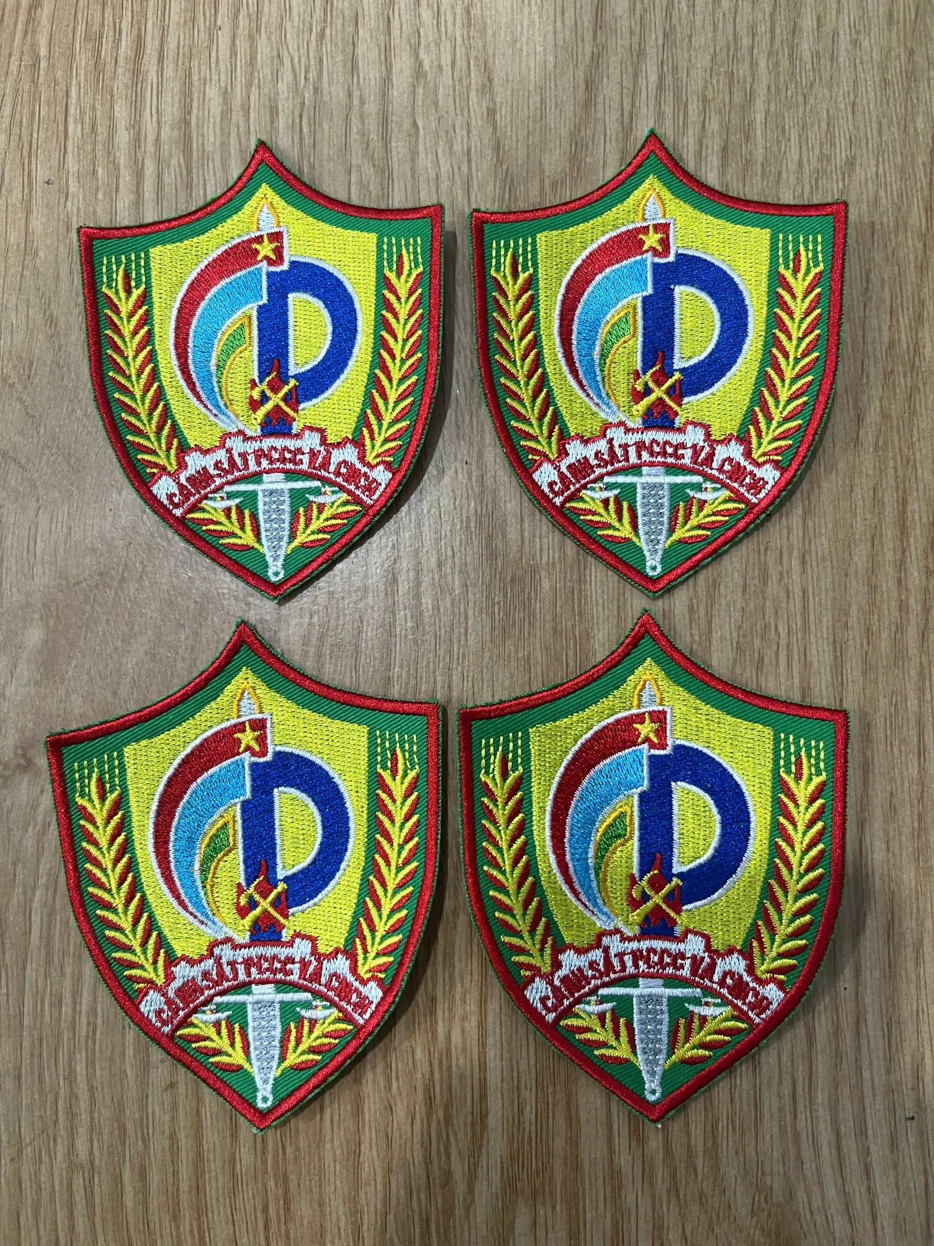 Logo Patch Vải Thêu Phòng Cháy Chữa Cháy, Bảng Tên