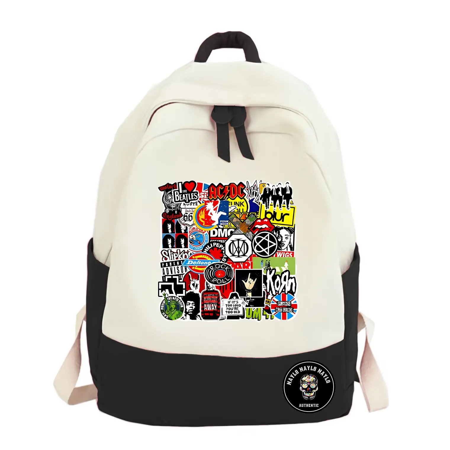 Tas Ransel Sekolah Terbaru Gambar Band Bisa COD (Bayar di Tempat) Termurah 2024 Backpack