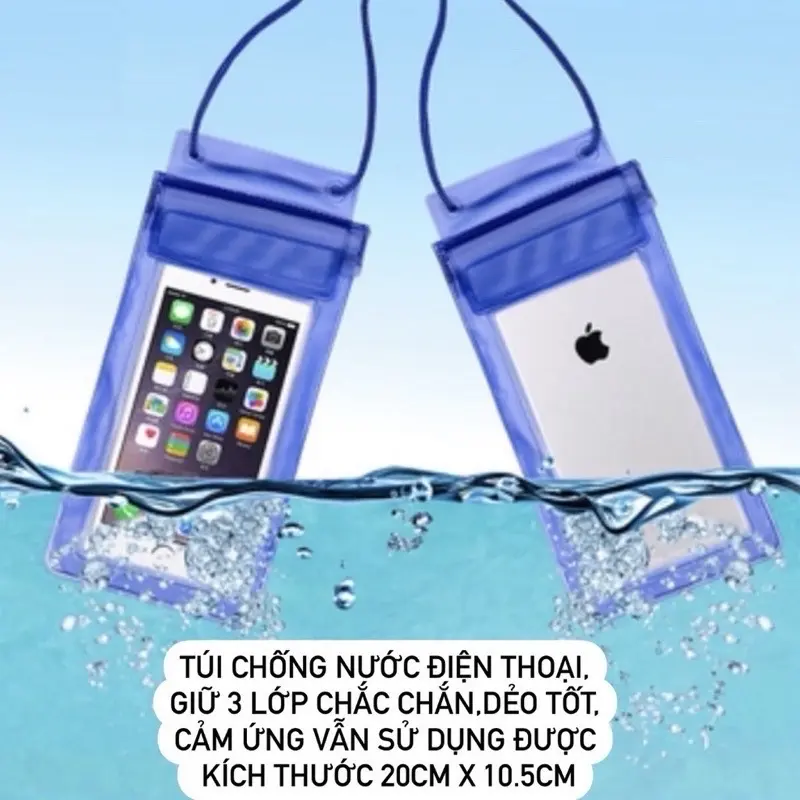 ￼Túi Chống Nước Cho Điện Thoại Loại Lớn Có thể gập lại Nam Sport 6