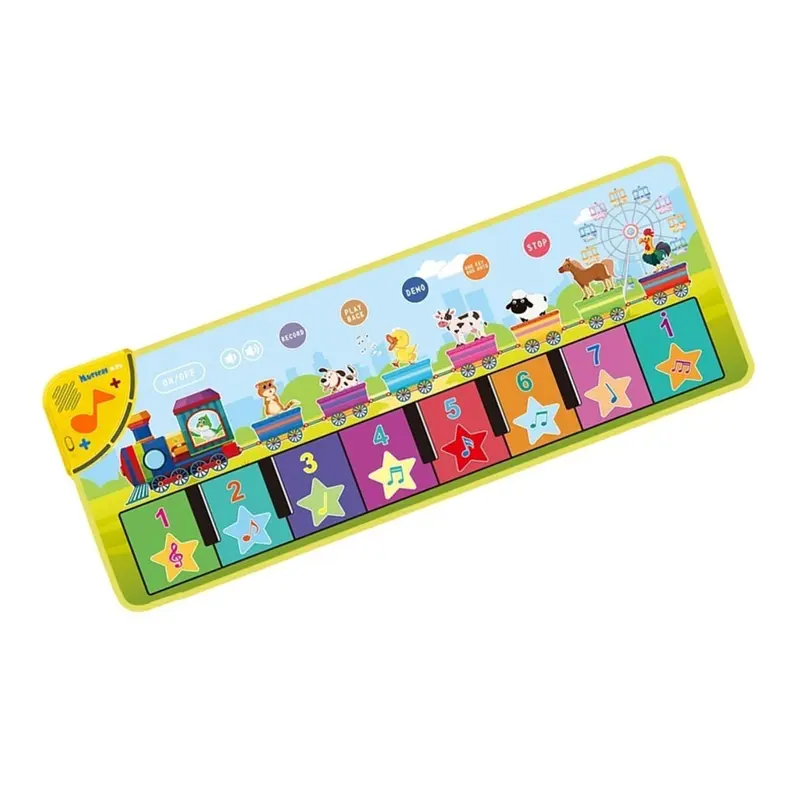 Thảm Đàn Piano Âm Nhạc, Cho Bé Và Trẻ Em, Đồ Chơi Bàn Phím, Thảm Sàn Khiêu Vũ Điện, Đồ Chơi Nhạc Cụ Giáo Dục, Thích Hợp Cho Trẻ Mới Biết Đi 8