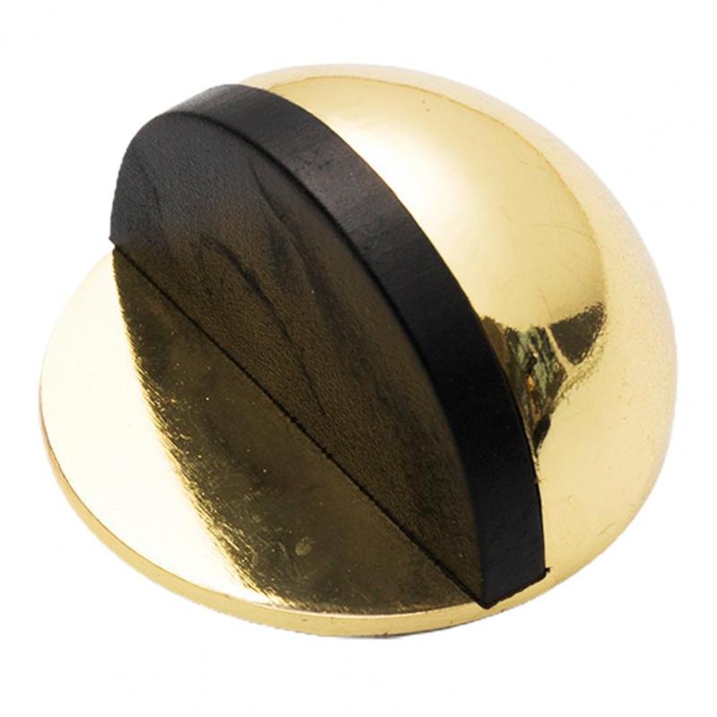 Product Introduction of Door Stopper Non Punching Sticker Stainless Steel Rubber Door Stopper Door Holders Catch Floor Mounted Anti-collision Door Stop 4