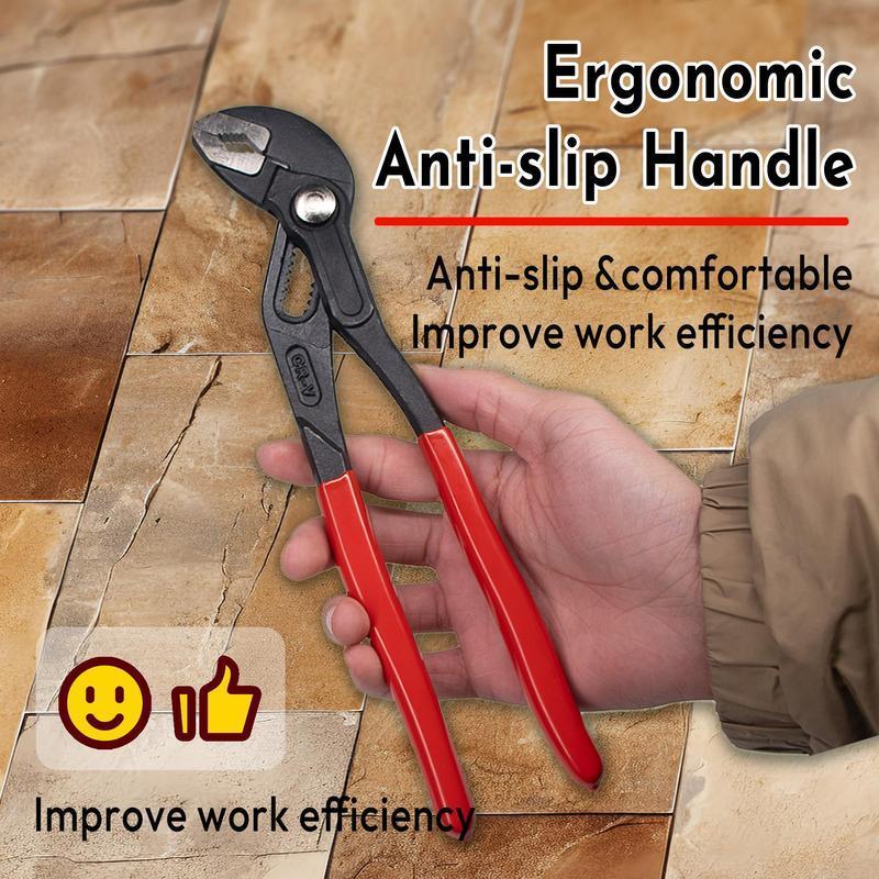 Quick Adjustment Water Pump Pliers, 1 Count Multifunctional Universal Pipe Wrench, Portable Maintenance Tool for Home Maintenance, Agricultural Machinery, Heavy Duty 7