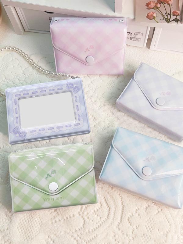  Album Ảnh Mini 3 inch 40 Cái Ảnh Thần Tượng Sách Sưu Tập Phong Cách Túi Xách Giá Đỡ Ảnh Thẻ Dây Chuyền Ngọc Trai Chất Liệu PVC Sáng Tạo Nhẹ Cầm Tay Tự Làm Ảnh Dễ Thương Và Kawaii Thẻ Ảnh Thời Trang Đơn Giản album  ảnh  cho  bé 