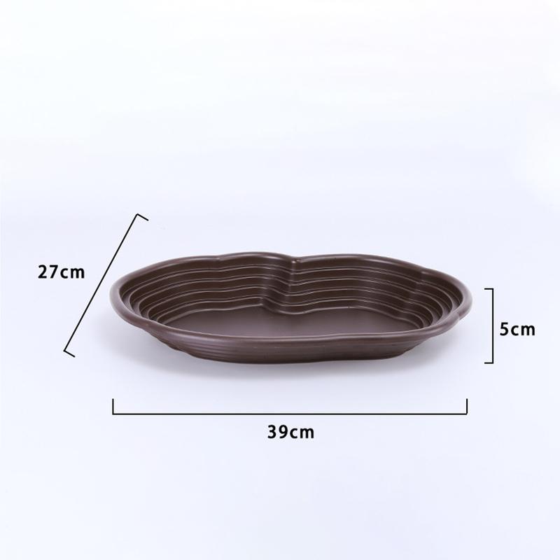 Product Introduction of Reptile Food Dish Reptile Bathing Tray Pool Turtle Water Dish Resin Feeding Bowl for Semi Aquatic Tortoises Bearded Dragon Lizard Frog 0