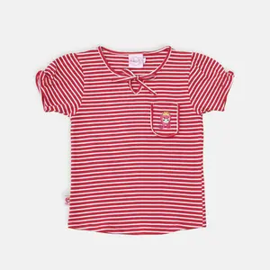 Tshirt/ Kaos Anak Perempuan Red/ Rodeo Junior Girl Bright Girl