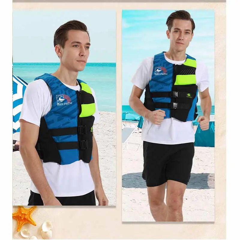 Life Jacket Adults Women Men Life vest Surf Vest Kayak Wakeboard Motorboats Raft Boating Water Sports Swimming Drifting Rescue