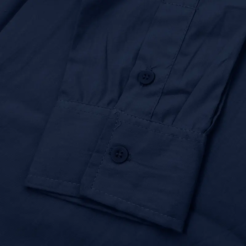 Moxie Oversize Longsleeve Shirt - Navy 4