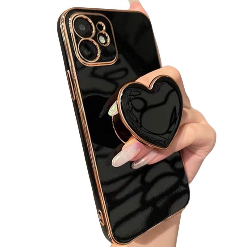 Simple Love Pattern Phone Case, Anti-fall Decorative Phone Protector ...