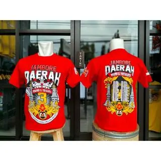 T-SHIRT PRIA WANITA / KAOS PRIA WANITA RX KING JAMBORE DAERAH DKI - JAMDA 3 DIY -  SIMPLE KEREN - VIRAL TIKTOK - BAHAM LEMBUT TIDAK MUDAH BERBULU / COD { BAYAR DITEMPAT } Combed Distro Nyaman Standar