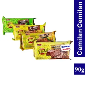 Hatari Biskuit Mini Coklat Kelapa Durian Pisang 90 gr