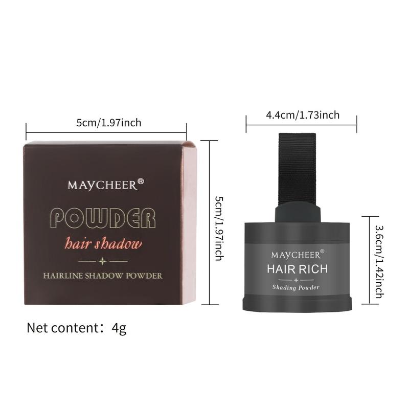 Product Introduction of 21 color Hair Shadow Powder Hairline Modified Repair Hair Shadow Trimming Powder Makeup Hair Concealer Natural Cover 6