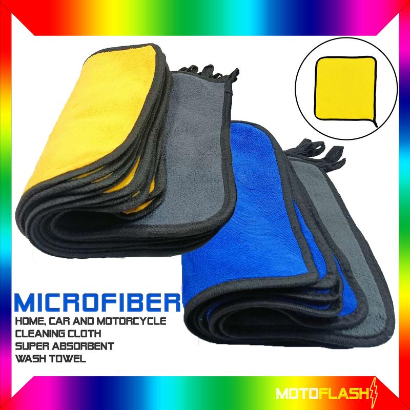Microfiber Thick Towel Home Car and Motorcycle Cleaning Clot - TikTok ...