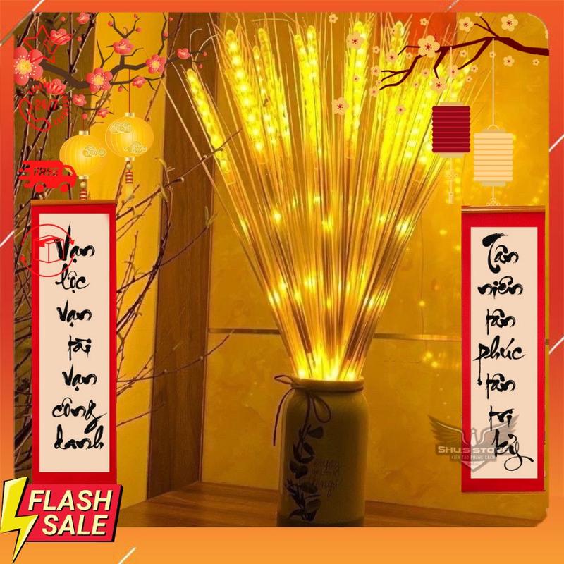 Đèn led bông lúa tài lộc 1 bó 10 bông trang trí bàn thờ, gia tiên bóng đèn day led nhay led led đúc bóng đèn đèn led đèn led đèn led
